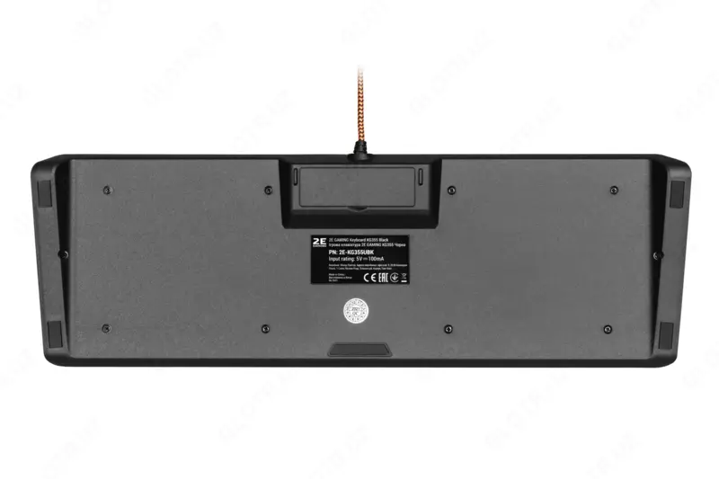 O'yin klaviaturasi 2E Gaming KG355 | F-RGB | USB | Qora