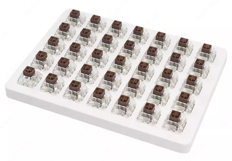 Набор механических переключателей Keychron Kailh Box Switch Set 35pcs/Set Brown