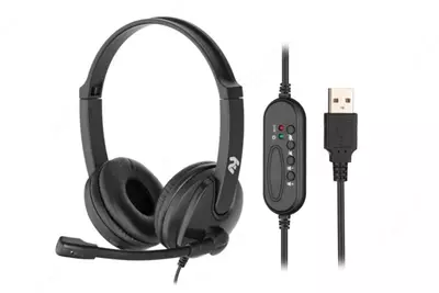 Наушники для колл-центра 2E CH12 USB (2E-CH12SU)