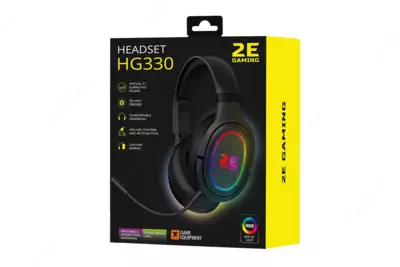 Наушники игровые 2E Gaming HG330 7.1 USB Black
