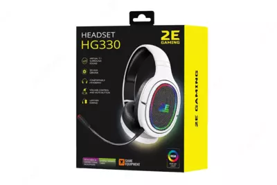 Наушники игровые 2E Gaming HG330 7.1 USB White