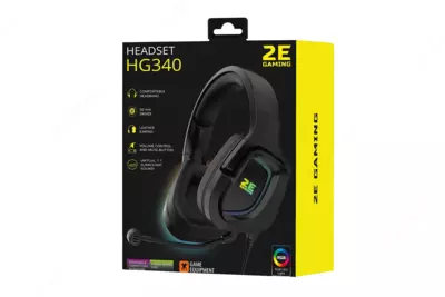 Наушники игровые 2E Gaming HG340 7.1 USB Black