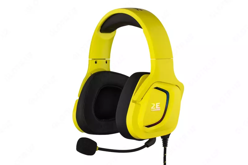 Oʻyin uchun naushniklar 2E Gaming HG340 7.1 USB Yellow