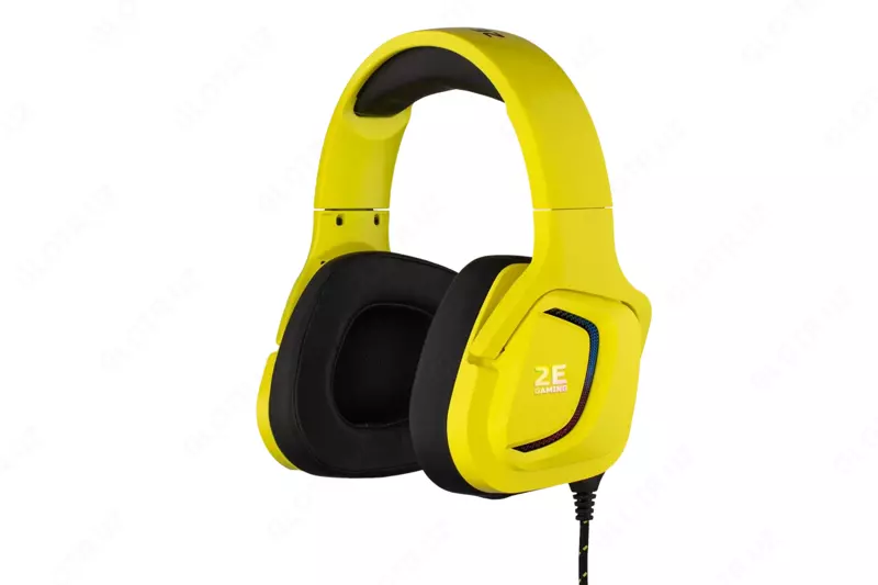 Oʻyin uchun naushniklar 2E Gaming HG340 7.1 USB Yellow