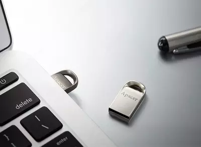 Flash-disk Apacer AH115 USB 2.0, 32 GB Silver