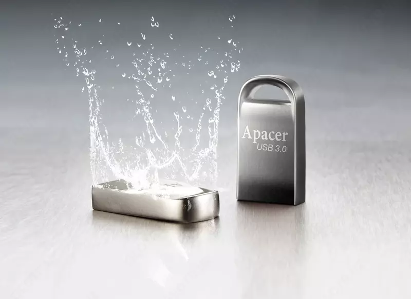 Flash-disk Apacer AH115 USB 2.0, 32 GB Silver