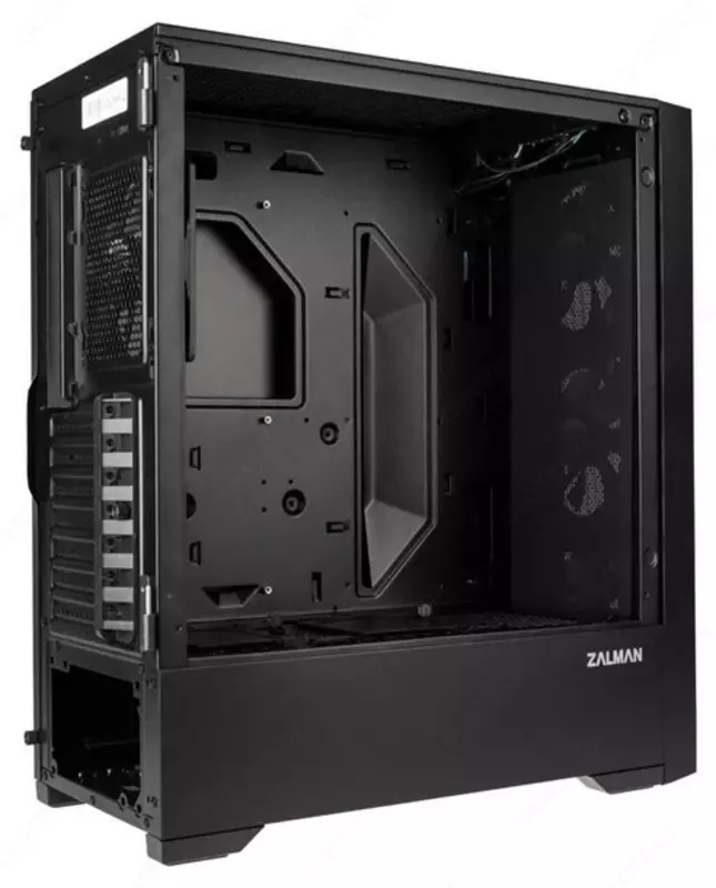 Корпус компьютерный Zalman Z8, закаленное стекло