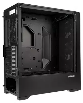 Корпус компьютерный Zalman Z8, закаленное стекло