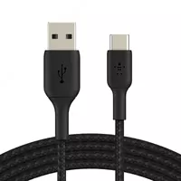 Кабель Belkin Braided AM/Type-C Black