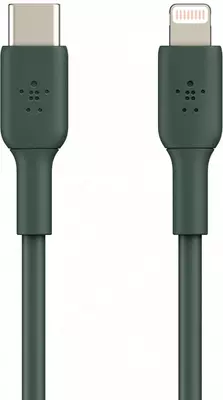Кабель Belkin BRAIDED Lightning - USB-С, PVC, midnight green, 1 м (CAA003BT1MMG)