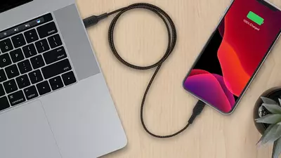 Кабель Belkin BRAIDED Lightning - USB-С, black, 1 м (CAA004BT1MBK)