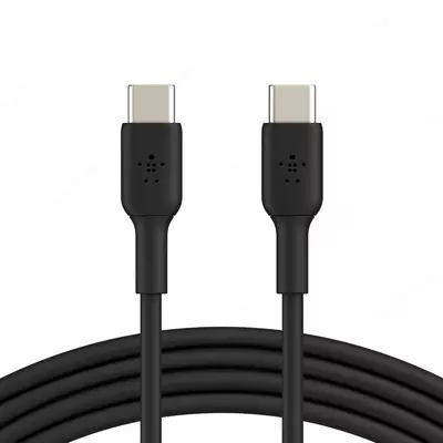 Кабель Belkin PVC C-C 2.0 1M, BLK, 1 м (CAB003BT1MBK)