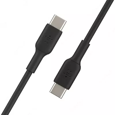 Кабель Belkin PVC C-C 2.0 1M, BLK, 1 м (CAB003BT1MBK)