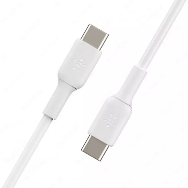 Кабель Belkin PVC C-C 2.0 1M, WHT, 1 м (CAB003BT1MWH)