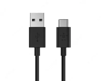 Кабель Belkin USB 2.0 Mixit USB-A / USB-C, 480MBPS, 3A, black, 1.8 м (F2CU032bt06-BLK)
