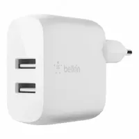 Сетевое зарядное устройство Belkin Home Charger (24W) DUAL USB 2.4 A