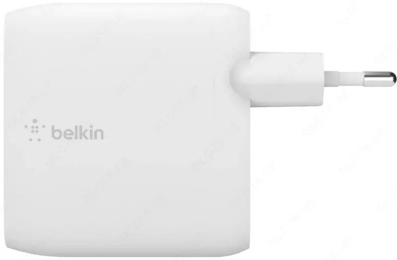 Сетевое зарядное устройство Belkin 68W USB-C CHARGER, GAN, 50C/18C, WHT (WCH003vfWH)