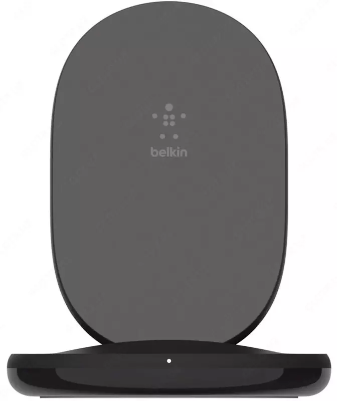 Беспроводное зарядное устройство BELKIN Stand Wireless Charging Qi, 15W, black (WIB002VFBK)