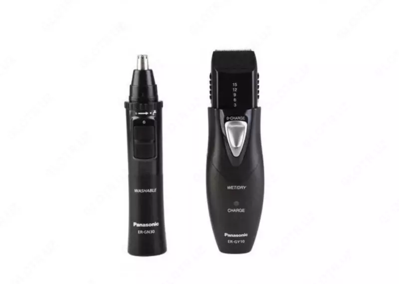 Триммер для стрижки бороды и волос на теле Panasonic ER-GY10CM520, черный
