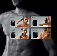 Триммер для стрижки бороды и волос на теле Panasonic ER-GY10CM520