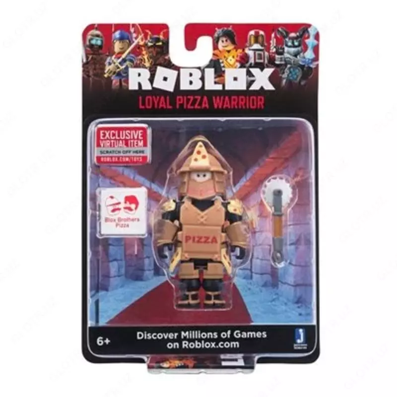 Игровая коллекционная фигурка Jazwares Roblox Core Figures Loyal Pizza Warrior W6 (ROB0199)