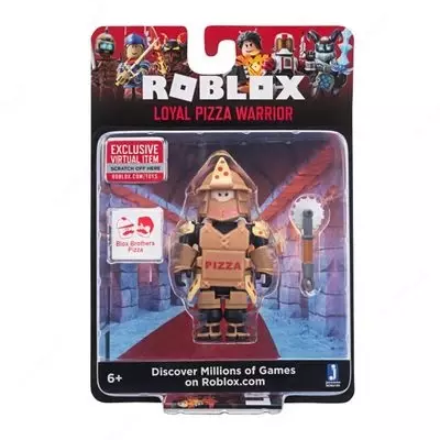 Игровая коллекционная фигурка Jazwares Roblox Core Figures Loyal Pizza Warrior W6 (ROB0199)