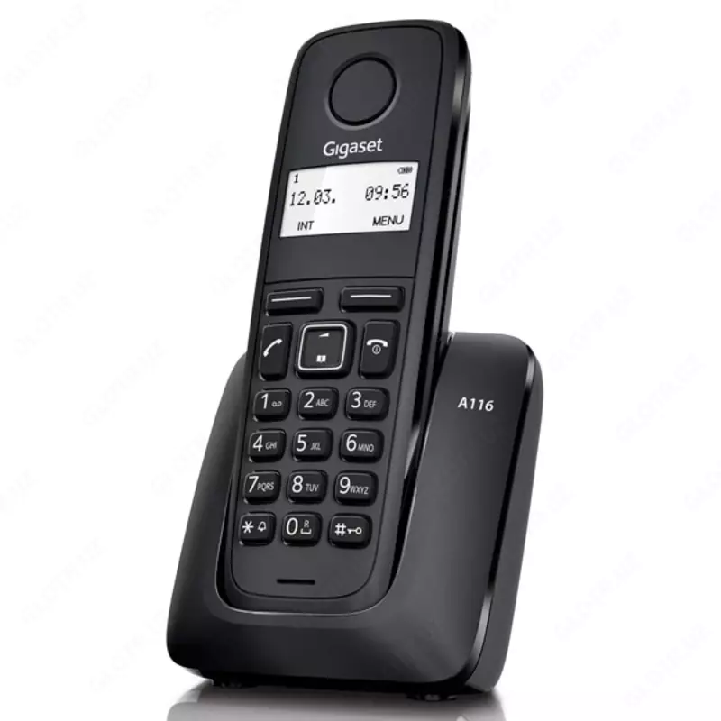 Gigaset DECT simsiz telefon A116 Black (S30852H2801S301)