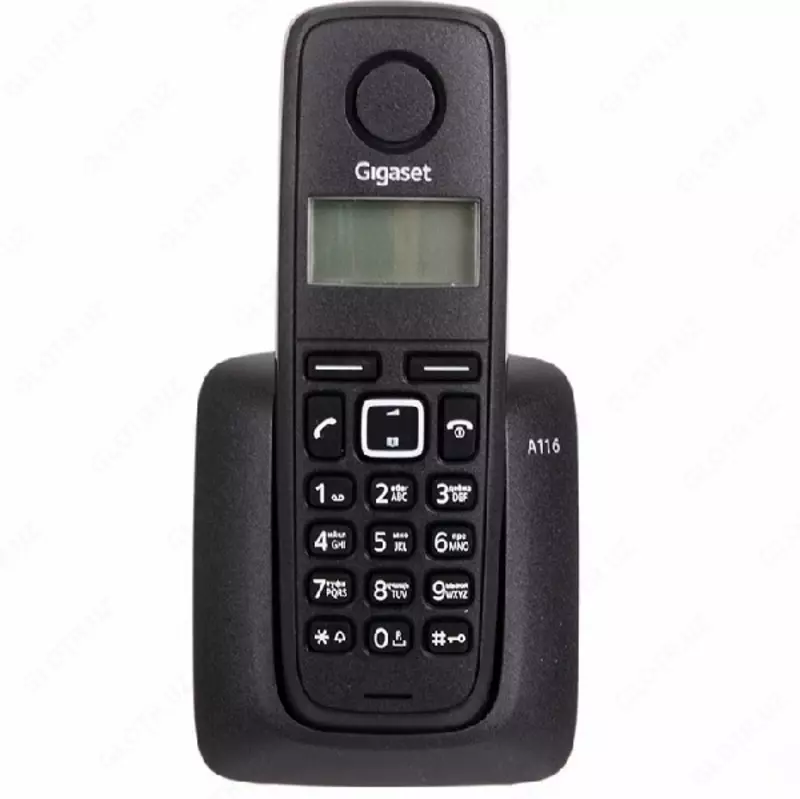 Gigaset DECT simsiz telefon A116 Black (S30852H2801S301)