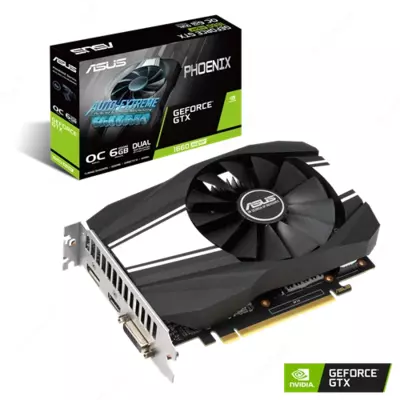 Видеокарта ASUS GeForce GTX 1660 SUPER PHOENIX OC (PH-GTX1660S-O6G)