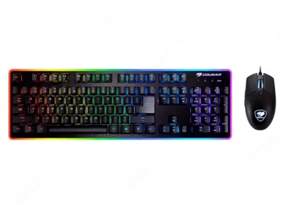 Kombo o'yini Cougar Deathfire EX 2000 DPI, simli, 1,6 m