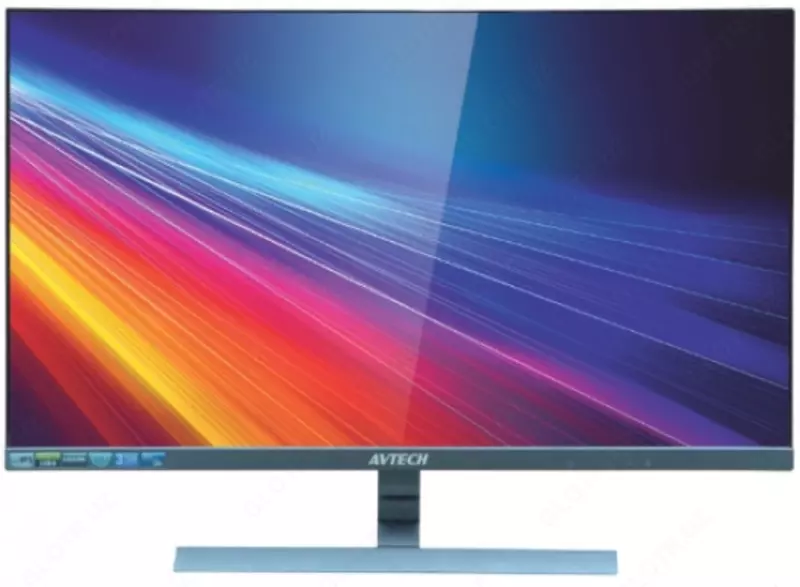 Монитор AVTECH | M200024D | 60 Гц | 24'' | Full HD (1920x1080) | IPS | VGAx1 HDMIx1 | матовое | Black