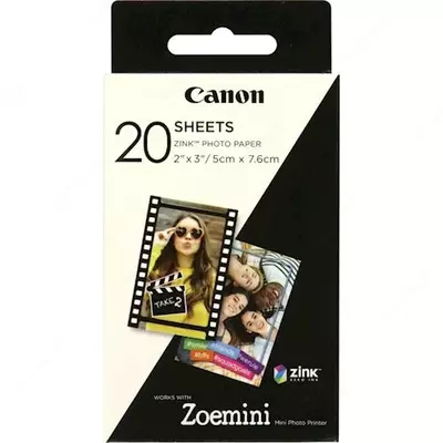 Бумага ZINK PAPER (20 шт) ZP-2030 для ZOEMINI PV123 Бумага ZINK PAPER (20 шт) ZP-2030 для ZOEMINI PV123