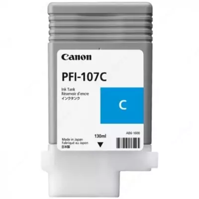 Картридж Canon PFI107 C (130ml) для IPF770/670