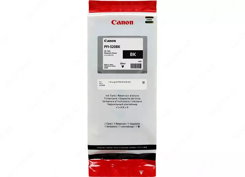 Картридж Canon PFI-320 Black (300 ml) для TM200/300