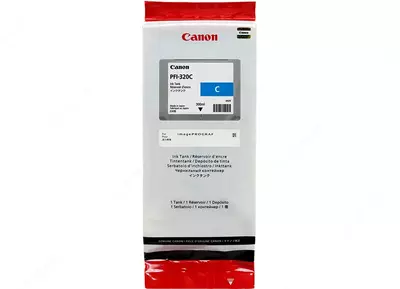 Картридж Canon PFI-320 Cyan (300 ml) для TM200/300