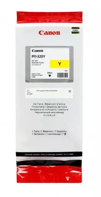 Картридж Canon PFI-320 Yellow (300 ml) для TM200/300