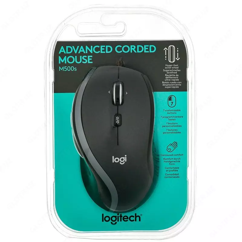 Проводная мышь Logitech M500s