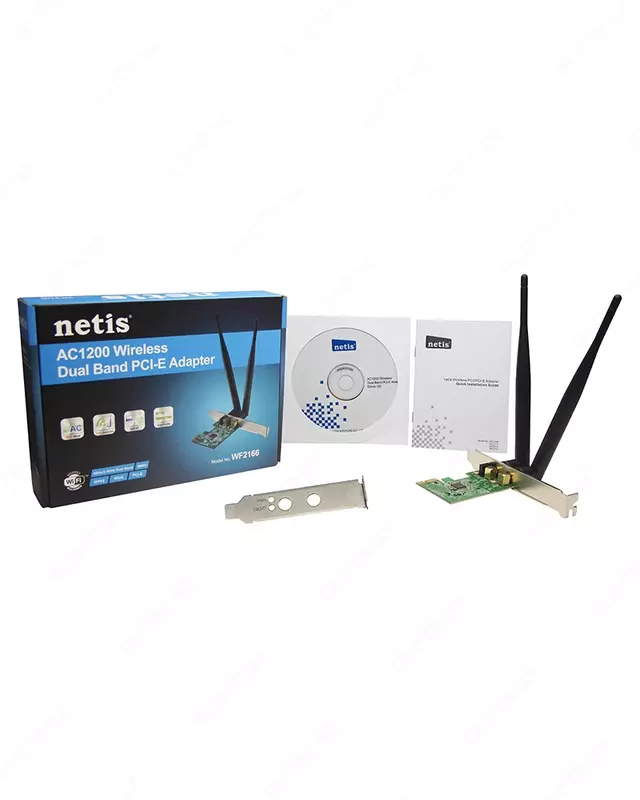 Сетевой адаптер PCI-E AC1200 Netis WF2166