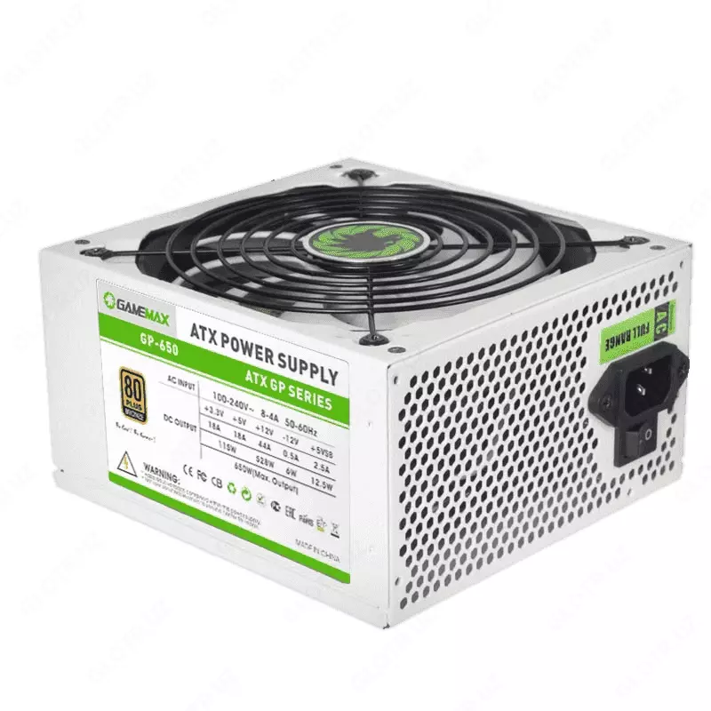 Блок питания Power Supply Gamemax GP-650 White