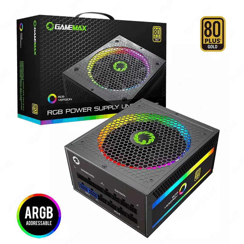 Блок питания Power Supply Gamemax RGB-750