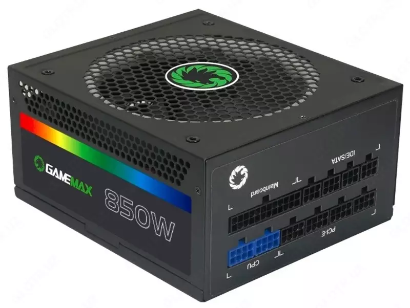 Gamemax RGB-850 quvvat manbai