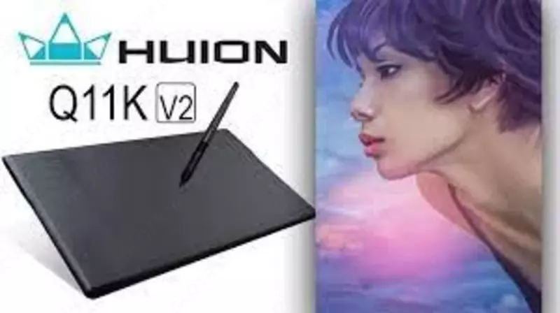 Графический планшет Huion Q11k V2