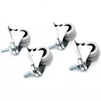 Комплект роликов М12 (4 шт.) для шкафа напольного типа