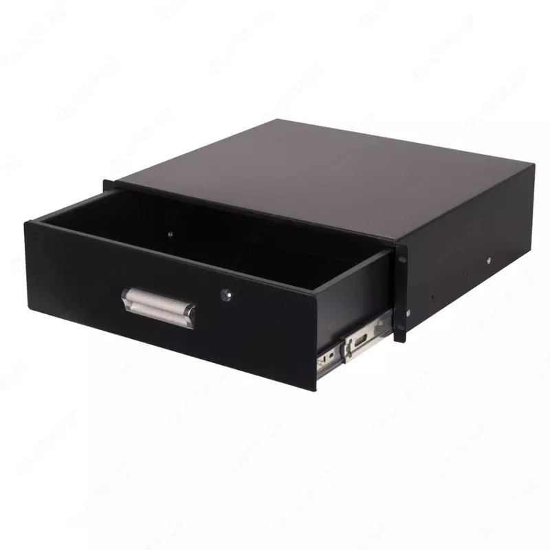 Выдвижной ящик для документов Pixietech, глубиной 415мм, высота 3U PXT-CASE-415-3U