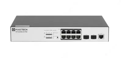"PiXiETECH" L2 boshqariladigan PoE kaliti (qism № PXT-S2780G-8T-POE)