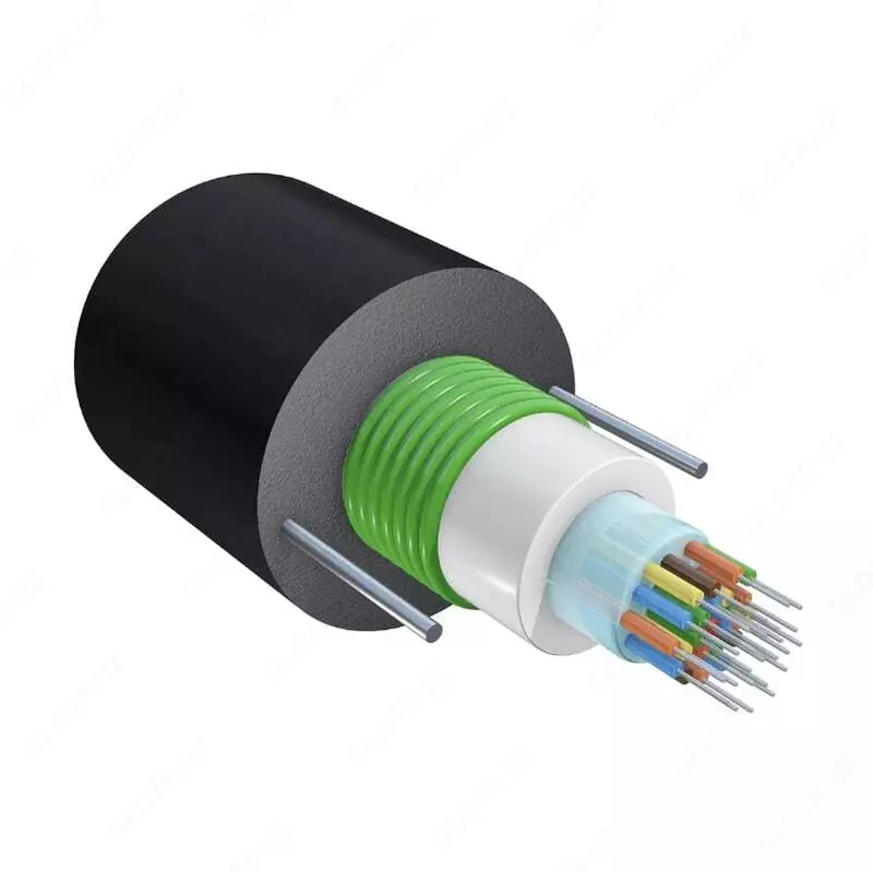 Optik kanalizatsiya kabeli, 24 tola (PXT-K-2,7-24-modda)