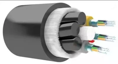 Оптический самонесущий диэлектрический, 48 волокон (Арт. PXT-ADSS-(4x12)-6,0-48)