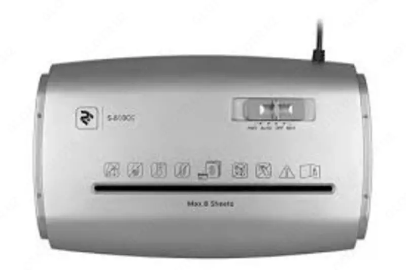 Уничтожитель документов 2E S-810CC до 8 листов, перекрестная резка 4x35 мм, 15л