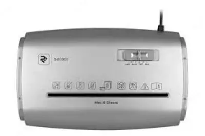 Уничтожитель документов 2E S-810CC до 8 листов, перекрестная резка 4x35 мм, 15л