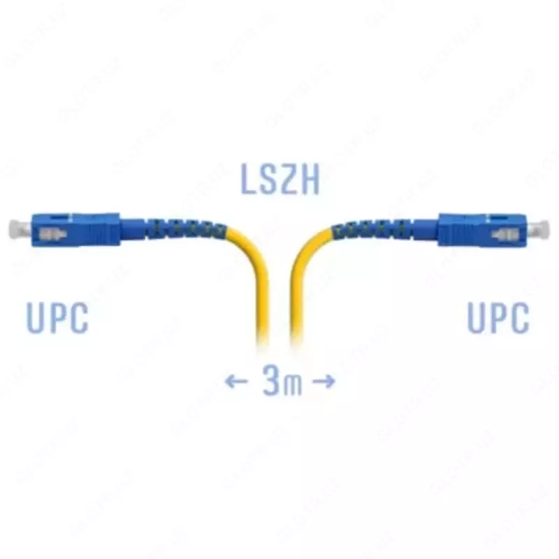 Optik patch-shnuri "SNR" SC/UPC SM 3 metr (Art. SNR-PC-SC/UPC-3m)